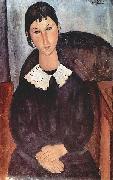 Amedeo Modigliani Elvira mit weissem Kragen Spain oil painting artist